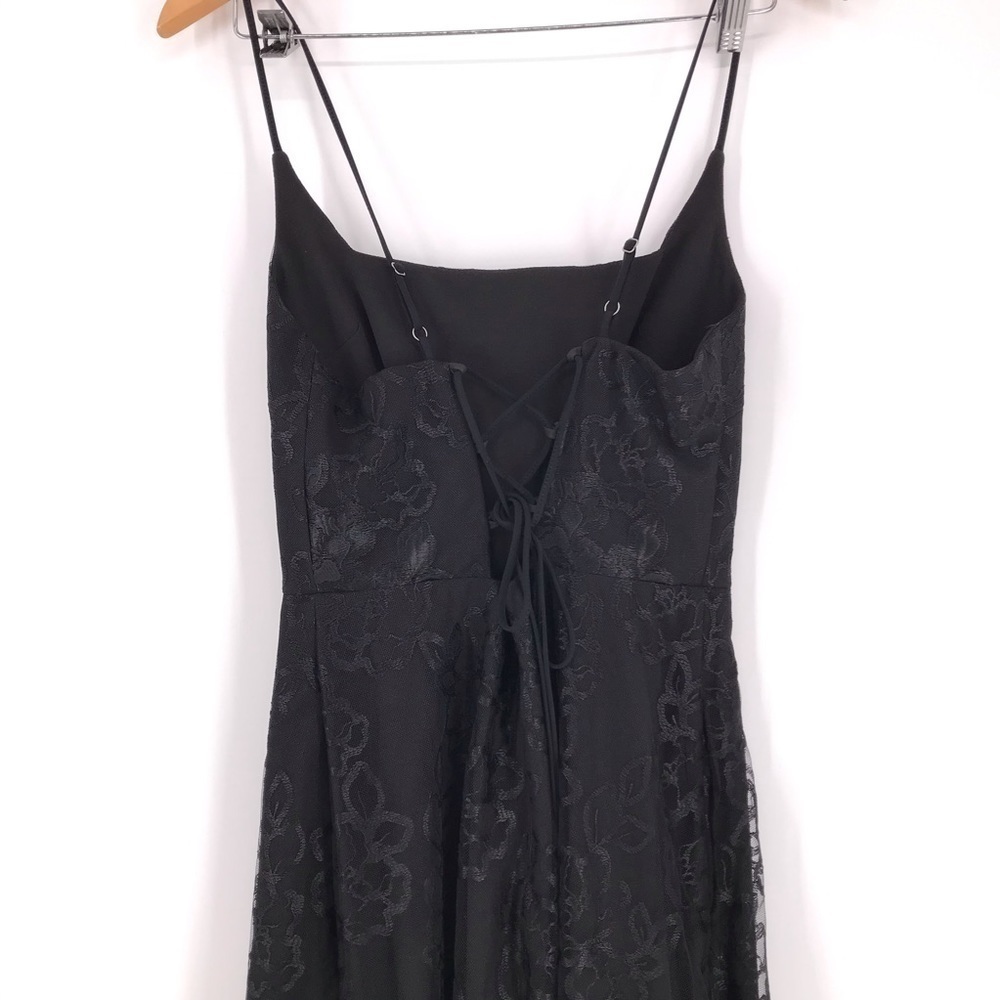 Allen Schwartz Black Alicia Lace Dress 6 Nwt $515 — image 8 of 8